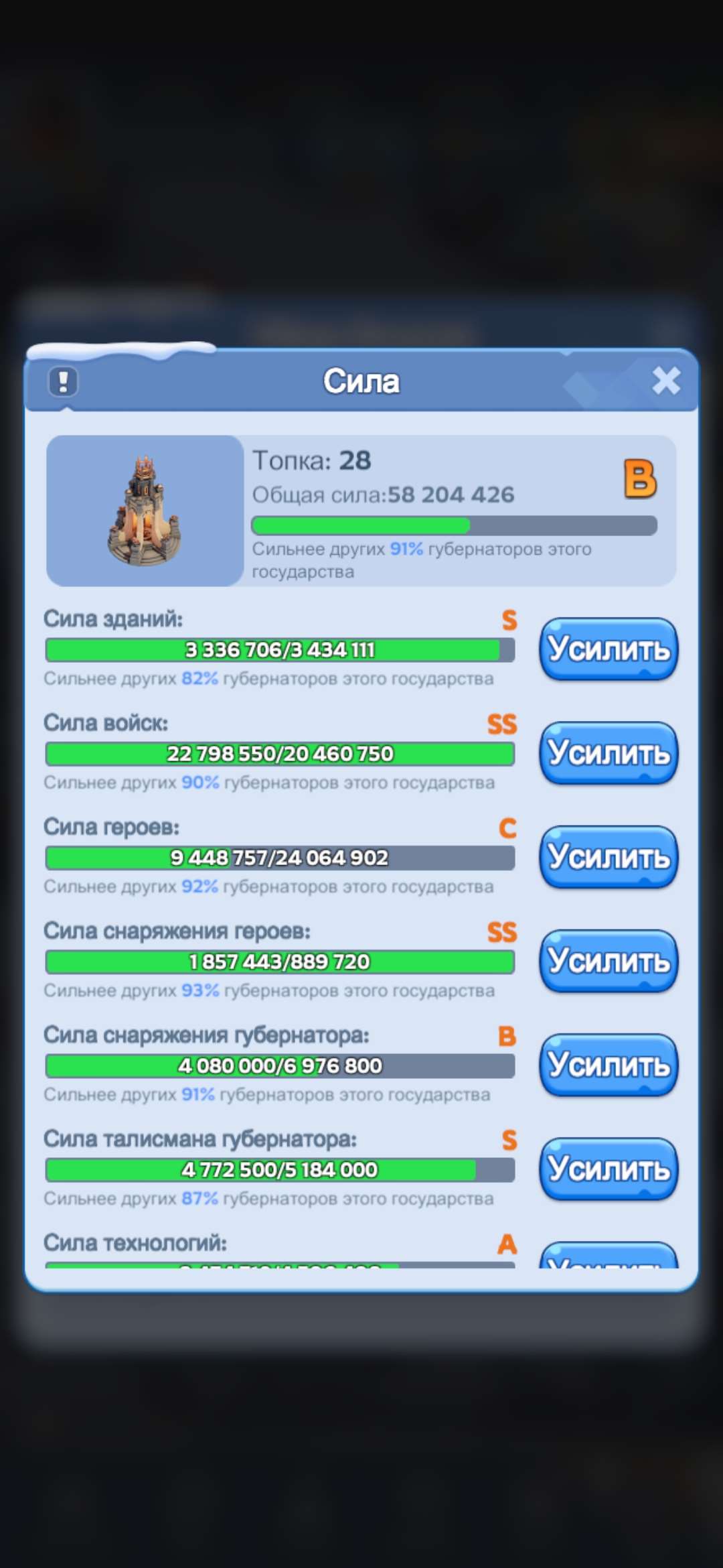 продажа аккаунта к игре Whiteout Survival